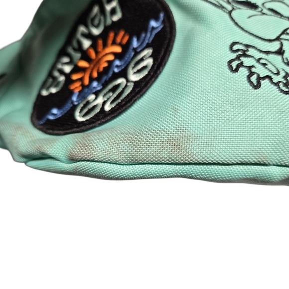 2024 Disney Lilo & Stich And Scrump Green Belt Bag - Picture 3 of 5